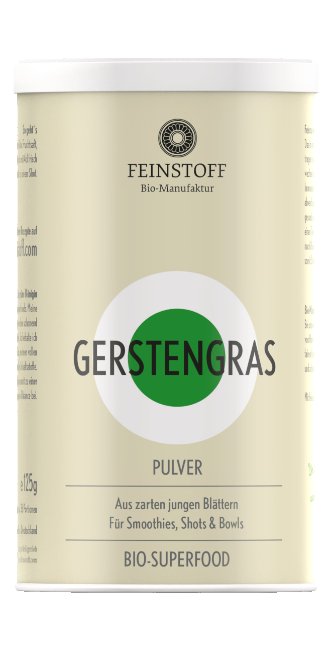 BIO Gerstengras Pulver  125g