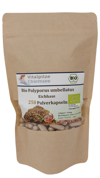 Bio Polyporus Pulverkapseln 250 Vorratspackung